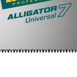 Ножовка универсальная "Alligator 7", 400 мм, 7 TPI 3D зуб KRAFTOOL 15004-40_z01