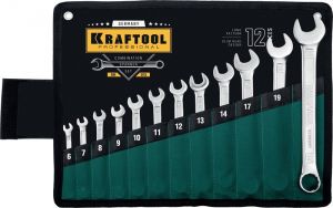 Набор комбинированных гаечных ключей 12 шт, 6 - 22 мм KRAFTOOL 27079-H12_z01 ― KRAFTOOL SHOP