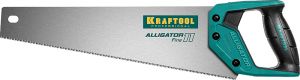 Ножовка для точного реза "Alligator 11", 550 мм, 11 TPI 3D зуб KRAFTOOL 15203-55 ― KRAFTOOL SHOP