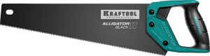 Ножовка для точного реза "Alligator BLACK", 550 мм, 11 TPI 3D зуб KRAFTOOL 15205-55 ― KRAFTOOL SHOP