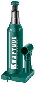 Гидравлический бутылочный домкрат двухштоковый KRAFTOOL DOUBLE RAM 43463-2 ― KRAFTOOL SHOP