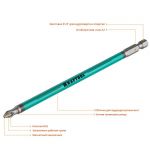 Биты Optimum Line, PH2, 150 мм, тип хвостовика E 1/4", 5 шт. KRAFTOOL 26122-2-150-5