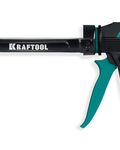 KRAFTOOL ULTRA 310 мл, вариативная антикапельная система, регулировка силы давления, усиленный cкелетный поворотный пистолет для герметика (06679)