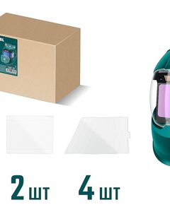 KRAFTOOL набор защитных стёкол для маски сварщика PANZER мод.11061 (11061-SG) ― KRAFTOOL SHOP