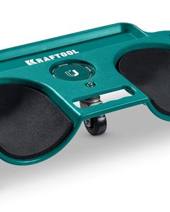 KRAFTOOL KRAFT BOARD на единой, базе, 5 колёс, лоток для инструментов, нагрузка до 110кг, строительные наколенники на колёсах (11513) ― KRAFTOOL SHOP