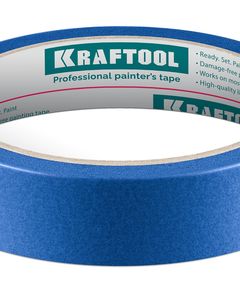 KRAFTOOL #100 Perfect 25 мм х 30 м, для гладких и шероховатых поверхностей, малярная лента (12101-25) ― KRAFTOOL SHOP