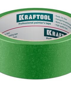 KRAFTOOL #300 Strong 38 мм х 30 м, для грубых и шероховатых поверхностей, малярная лента (12103-38) ― KRAFTOOL SHOP