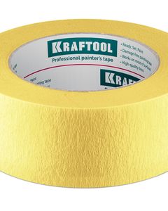 KRAFTOOL #500 Flex 38 мм х 30 м, для изогнутых линий, малярная лента (12105-38) ― KRAFTOOL SHOP