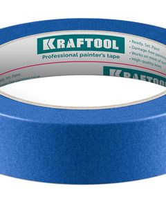 KRAFTOOL #700 Auto 25 мм х 50 м, для авторемонтных работ, малярная лента (12107-25) ― KRAFTOOL SHOP