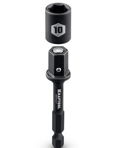 KRAFTOOL CLEAN “Nut driver”, 10 мм, бита с торцовой головкой (26371-10) ― KRAFTOOL SHOP
