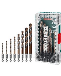 KRAFTOOL НЕХ-1/4″, 10 шт, набор сверл по металлу для винтовёртов и шуруповертов IMPACT READY (29652-H10) ― KRAFTOOL SHOP
