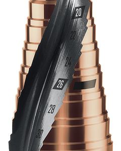 KRAFTOOL COBALT 4-32мм, 15 ступеней, азотирование, винтовая спираль, сверло ступенчатое(29691-4-32-15) ― KRAFTOOL SHOP
