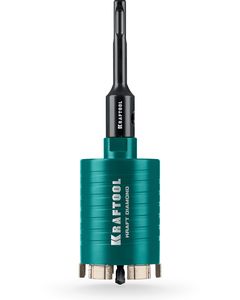 KRAFTOOL DIAMOND d 68 мм (сухое сверление с микроударом, глубина сверления 75 мм, лазерная сварка), Алмазная Коронка для подрозетников (29820-68) ― KRAFTOOL SHOP