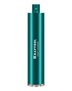 KRAFTOOL DIAMOND 102 мм (450 мм, 1 1/4″, лазерная сварка, сухое сверление с микроударом), алмазная коронка по железобетону (29825-102) ― KRAFTOOL SHOP