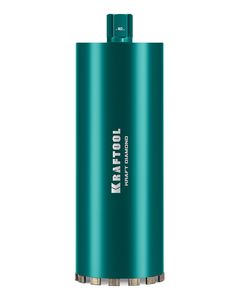 KRAFTOOL DIAMOND 162 мм (450 мм, 1 1/4″, лазерная сварка, сухое сверление с микроударом), алмазная коронка по железобетону (29825-162) ― KRAFTOOL SHOP