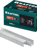 KRAFTOOL скобы тип 73, 12 мм, калибр 20GA. 5000 шт (31773-12)