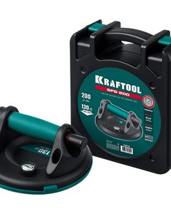 KRAFTOOL SPG-200 130 кг, 200 мм, манометр, вакуумная присоска с манометром (33256-20) ― KRAFTOOL SHOP