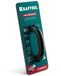 KRAFTOOL TILE BEATER, 355х146 мм, плиточный молоток (прижим) обрезиненный со стальным сердечником (33261) ― KRAFTOOL SHOP