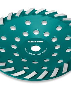 KRAFTOOL Turbo d 230 мм, сегментная алмазная чашка, INDUSTRIAL (33368-230) ― KRAFTOOL SHOP