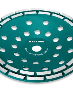 KRAFTOOL Double d 230 мм, двухрядная алмазная чашка, INDUSTRIAL (33369-230) ― KRAFTOOL SHOP