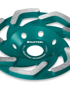 KRAFTOOL Boomerang d 125 мм, сегментная алмазная чашка, INDUSTRIAL (33445-125) ― KRAFTOOL SHOP