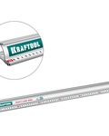 KRAFTOOL KRAFT-LINE, 0.6 м, усиленная алюминиевая линейка со стальной направляющей (34275-60)