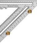KRAFTOOL 250 мм, 5-в-1, Высокоточный кровельный угольник (3441-25)