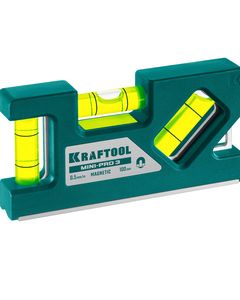 KRAFTOOL Mini-Pro 3, 100 мм, магнитный компактный уровень (34861-010) ― KRAFTOOL SHOP