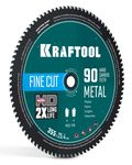 KRAFTOOL Metal Cut 355 х 25.4 мм, 90Т, диск пильный по металлу и стали (36954-355-25.4-90)