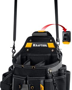 KRAFTOOL KPB-23 поясная сумка с быстросъёмным креплением FastClip, 290 х 310 мм (38766) ― KRAFTOOL SHOP