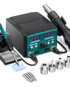 KRAFTOOL KR-75, 2-в-1 100-480°С 750 Вт, Ремонтная паяльная станция (55340) ― KRAFTOOL SHOP
