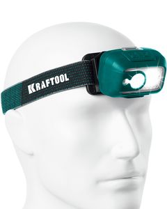 KRAFTOOL KH-5, 550 лм, 3 режима, аккумуляторный налобный фонарь, 1800мАч (56454) ― KRAFTOOL SHOP