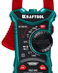 KRAFTOOL KC-300DC Цифровые токовые клещи (59830) ― KRAFTOOL SHOP
