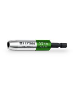 KRAFTOOL FIX-TORQ 3.0 Нм динамометрический адаптер для бит (64035-3.0) ― KRAFTOOL SHOP