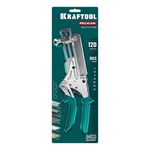KRAFTOOL PELIKAN 120 до 120 мм, Удлиненные угловые ножницы для пластмассовых и резиновых профилей (23370)