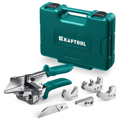 KRAFTOOL MC-12, для различных профилей из пластика и резины, с набором сменных губок, угловые ножницы (23372-12) ― KRAFTOOL SHOP