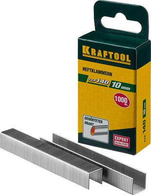 Скобы для скобозабивного пистолета KRAFTOOL EXPERT 31680-10 ― KRAFTOOL SHOP