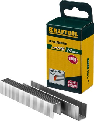 Скобы для скобозабивного пистолета KRAFTOOL EXPERT 31680-14 ― KRAFTOOL SHOP