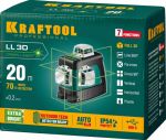 Лазерный нивелир LL 3D зеленый Professional KRAFTOOL 34641