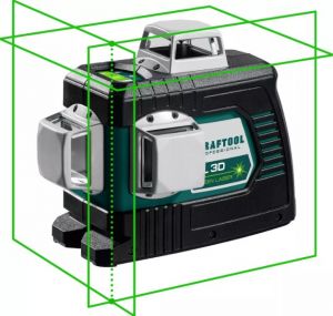 Лазерный нивелир LL 3D зеленый Professional KRAFTOOL 34641 ― KRAFTOOL SHOP