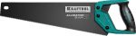 Ножовка для точного реза "Alligator BLACK", 400 мм, 11 TPI 3D зуб KRAFTOOL 15205-40