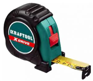 Рулетка X-Drive 8 м х 25 мм, ударостойкий обрезиненный корпус KRAFTOOL 34122-08_z02 ― KRAFTOOL SHOP