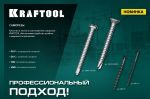 Саморезы нержавеющие НС-ПК с полукруглой головкой, 25 х 3.5 мм, 600 шт. KRAFTOOL 300931-35-025