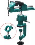Тиски настольные 65/38 мм, многофункциональные с поворотом 3D-MINI KRAFTOOL 32714-65